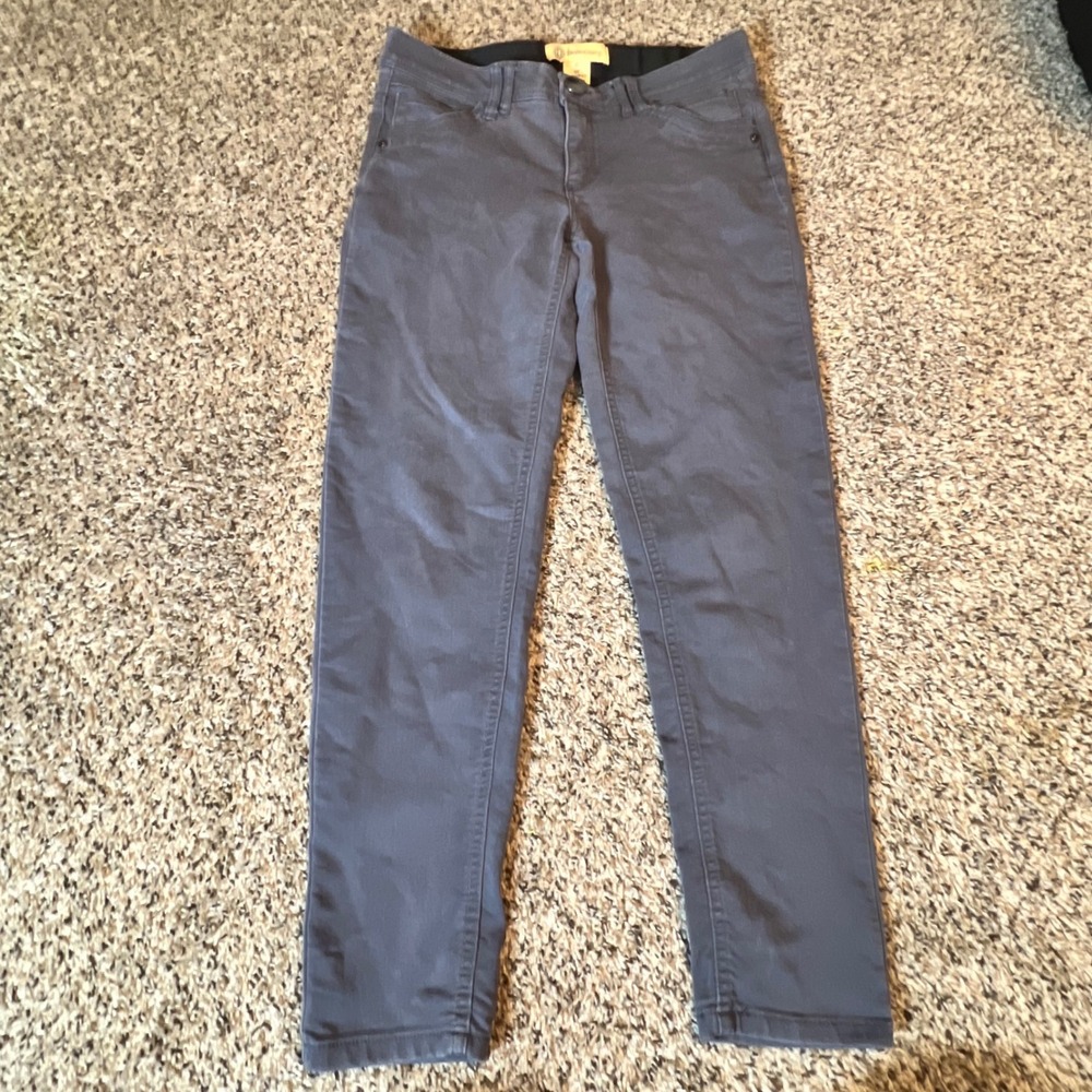 Democracy Ab Technology Gray Skinny Pant Women Size 6 B1304PEX2 Charcoal Stretch